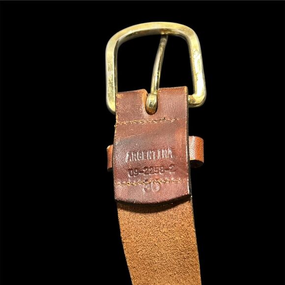 Unbranded Argentinan Crafted Women\'s Brown and Tan Belt